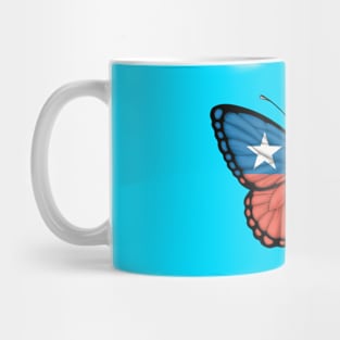 Chilean Flag Butterfly Mug